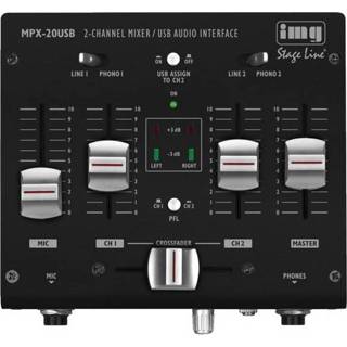 👉 IMG STAGELINE MPX-20USB DJ-mixer 4007754238853