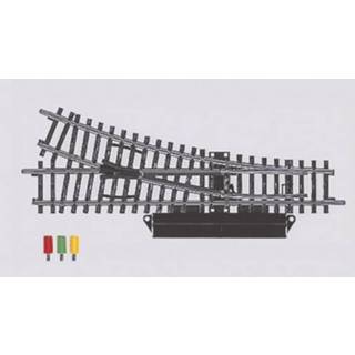 👉 H0 Märklin K-rails (zonder ballastbed) 2263 Wissel, Rechts 168.9 mm Met afneembare elektromagnetische aandrijving 22.5 ° 424.6 4001883022635