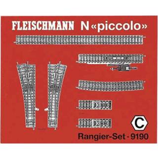 👉 N Fleischmann Piccolo (met ballastbed) 9190 Uitbreidingsset 4005575091909
