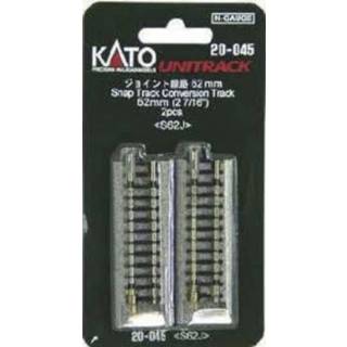 N Kato Unitrack 7078012 Overgangsrails 62 mm 4007246780129