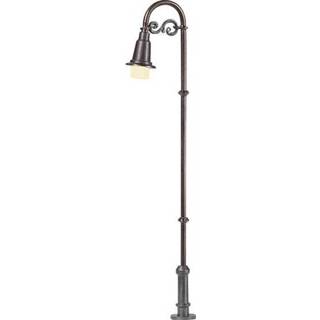 👉 Straatlantaarn H0 Gebogen Enkel Bouwpakket 1 stuks 4016138331936