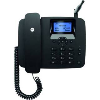 👉 Vaste telefoon zwart Motorola FW200Ldraadloze 5055374702529
