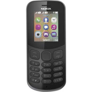 👉 Dual-sim telefoon zwart Nokia 130 6438409604200