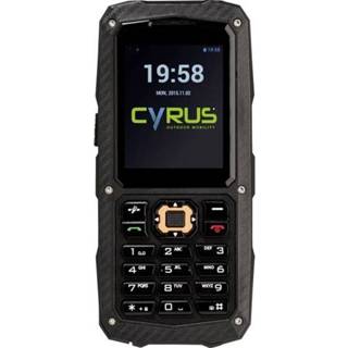 👉 Zwart Cyrus CM8 Solid Outdoor telefoon 4260366490600