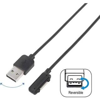 👉 Mobiele telefoon Renkforce Kabel [1x USB-A 2.0 stekker - 1x ] 0.75 m Met magnetische aansluiting 4016138941142