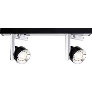 👉 Zwart chroom Plafondspot LED GU10 20 W Paulmann Turn 66671 Chroom, 4000870666715