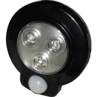 Bewegingsmelder zwart LED-onderbouwlamp met Müller Licht 57013 4018412326201