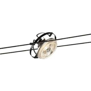 👉 Zwart SLV 12V-kabelsysteem lamp G53 4024163174374