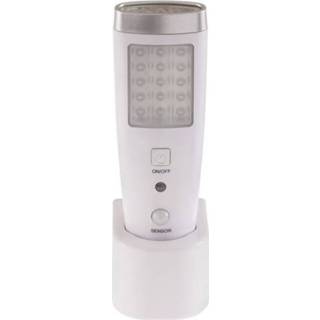 👉 Bewegingsmelder wit LED LED-nachtlamp met Cilindrisch Daglicht-wit Müller Licht Casto 27700012 4004894542376