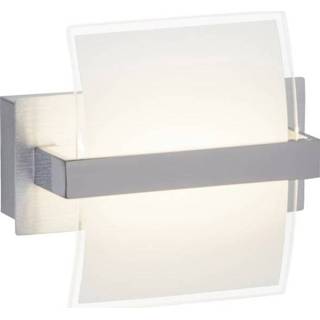 👉 LED-wandlamp 6 W Energielabel: LED (A++ - E) Warm-wit Brilliant Trust G94320/15 Aluminium, Chroom