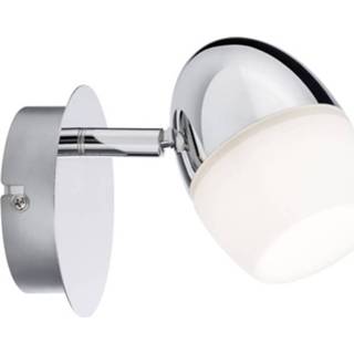 👉 LED-wandspot 4.2 W Energielabel: LED (A++ - E) Warm-wit Paulmann Egg 60328 Chroom