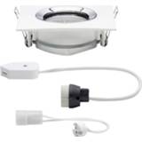 👉 Inbouwlamp wit chroom Badkamer 35 W 230 V Paulmann Nova 93664 (mat), 4000870936641