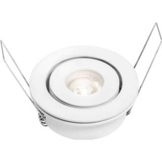 👉 Wit Barthelme 62515827 LED-inbouwlamp 2.3 W Warm-wit 4021553048949