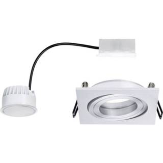 👉 Wit aluminium satijn Paulmann Coin 93985 LED-inbouwlamp Set 6.8 W Warm-wit Aluminium, 4000870939857