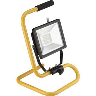 👉 Wit zwart geel Goobay 59006 LED-buitenschijnwerper 30 W Daglicht-wit Zwart, 4040849590061
