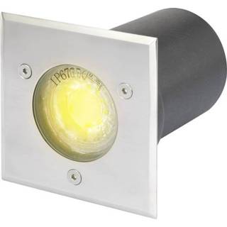 LED inbouw buitenlamp 3 W Energielabel: LED (A++ - E) Warm-wit Polarlite Zwart
