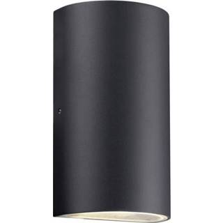 👉 Zwart Buiten LED-wandlamp 10 W Nordlux Rold 84141003 5701581342385