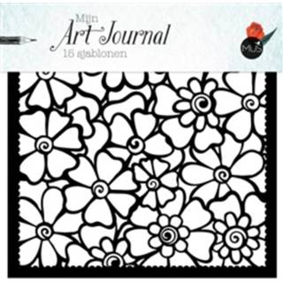 👉 Sjabloon Mijn Art Journal 15 sjablonen - Boek BBNC Uitgevers (9045323591) 9789045323596