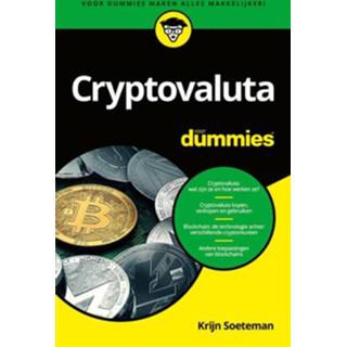 Boek Cryptovaluta voor Dummies - Krijn Soeteman (9045355809) 9789045355801