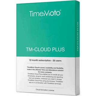 👉 Software Safescan voor tijdsregistratiesystemen, TimeMoto Cloud Plus 8717496336194