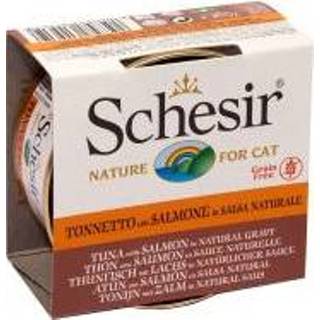 👉 Katten voer 12 x 150 g Schesir Tonijn Voordeelpakket Kattenvoer
