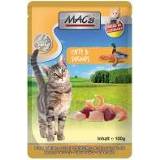 👉 Kattenvoer MAC´s Cat Maaltijdzakjes 12 x 100 g - Kip Puur