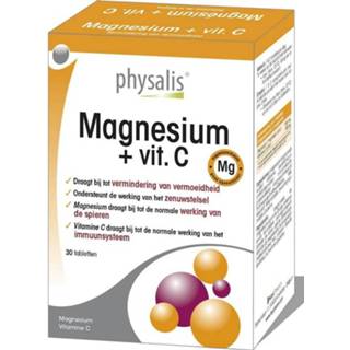 👉 Magnesium vitamines gezondheid Physalis + Vitamine C Tabletten 5412360000210