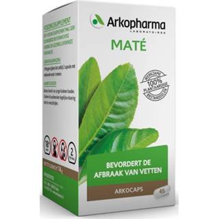 Afvallen gezondheid Arkocaps Mate Capsules 45st 8715345003037