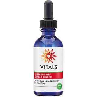 👉 Zink vitamines gezondheid Vitals Elementair & Koper Druppels 786601093329