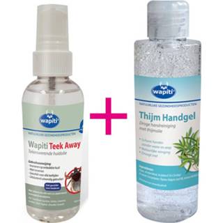 👉 Handgel gezondheidsproducten gezondheid Wapiti Teek Away Spray + Thijm