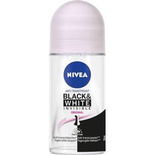 👉 Gezondheid verzorgingsproducten wit zwart Nivea Black & White Invisible Original Roll-on