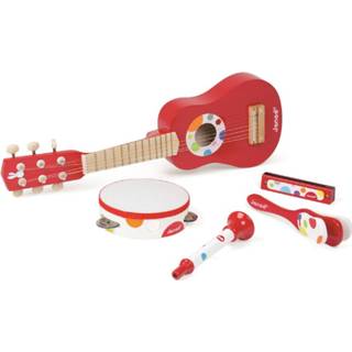 👉 Muziekset rood Janod confetti