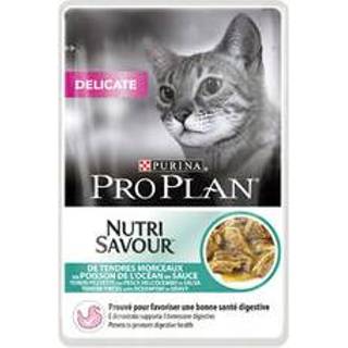 👉 Purina Pro Plan Cat NutriSavour - Delicate 10 x 85 g zakjes 7613034771155