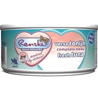 Vers vlees active Renske Voeding Kat Tonijn Pate 70 gr 8717185292435