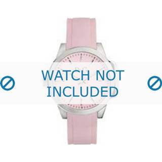 👉 Horloge band rubber roze dolce & Gabbana horlogeband DW0747 18mm 8719217124547