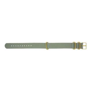 👉 Horlogeband groen nylon textiles donkergroen Timex PW2P88500 / perlon 18mm 8719217122765