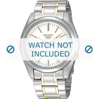 👉 Seiko horlogeband 7S26-01V0-SNKL47K1 Staal Bi-Color 16mm