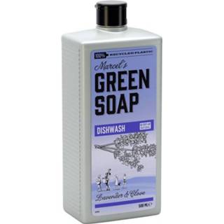 👉 Afwasmiddel donkergroen active Marcel's Green Soap Lavendel&Kruidnagel 500 ml 8719189416107