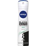 👉 Deodorant gezondheid verzorgingsproducten wit zwart Nivea Black & White Invisible Fresh Spray 4005900457745