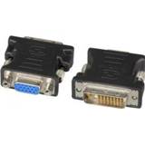 Zwart EFB Elektronik EB460V2 DVI-A 24+5 pin VGA kabeladapter/verloopstukje 4049759136024