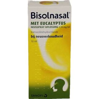 👉 Neus spray gezondheid geneesmiddelen Bisolnasal Neusspray Eucalyptus 10ml 8712172864282