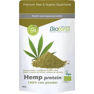 👉 Voedingssupplementen gezondheid Biotona Hemp Protein Powder Raw 5412360009886