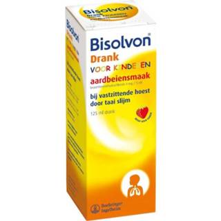 👉 Active kinderen Bisolvon Drank voor Aardbeiensmaak 125 ml 8712172864343