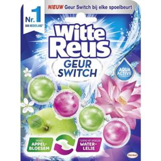 Toiletblok witte active Reus Appel&Waterlelie 50 gr 5410091745691