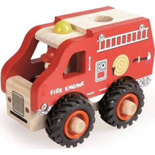 👉 Houten brandweerauto active Egmont Toys 2+ 5420023022912