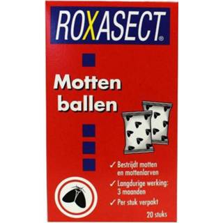 👉 Active Roxasect Mottenballen 20 stuks 8711744036942
