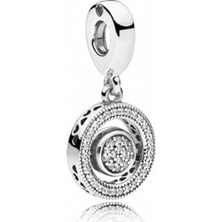 👉 Zilver active glamour Pandora Hangbedel Spinning Signature 797430CZ 5700302671810