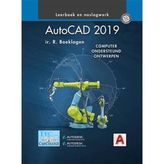 👉 Boek AutoCAD 2019 - Ronald Boeklagen (9492250225) 9789492250223