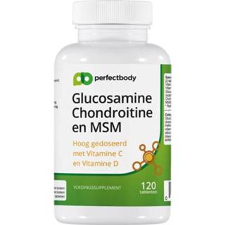 👉 MSM Perfectbody Glucosamine Chondroitine En - 120 Tabletten 669393940166