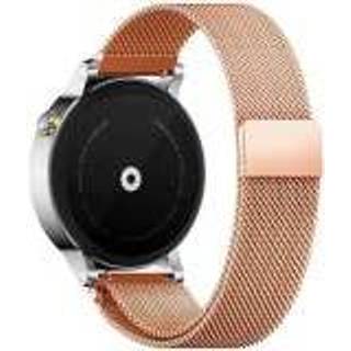 👉 Armband rose goud Just in Case Milanees voor Huawei Watch - Gold Watch, Active 8718722365926